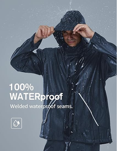 Combinaisons de pluie pour la pêche, vêtements de pluie imperméables pour hommes et femmes, veste de pluie résistante avec pantalon/combinaison - Product Image 6