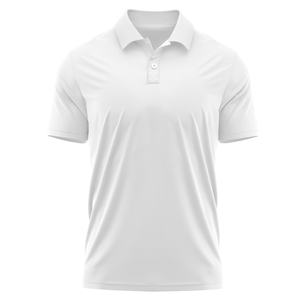 Uniforme de bureau pour hommes, polo Slim Fit d'été, piqué de coton évacuant l'humidité, logo brodé, maillot solide, OEM du Vietnam - Product Image 5