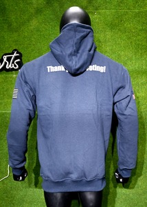 Sweat à capuche unisexe 450 Gsm en gros Impression de logo personnalisée Motif uni Col à capuche pour la saison d'automne - Product Image 6