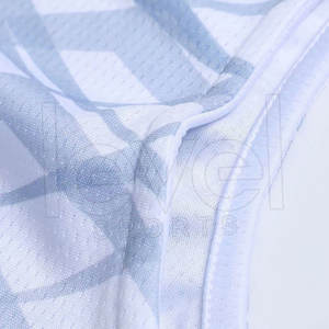 2022 Venta caliente logotipo personalizado impresión baloncesto ropa deportiva mejor diseño Material de poliéster uniformes sublimación de luz - Product Image 6