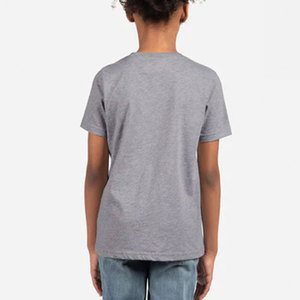 Mejor fabricante logotipo personalizado 100 algodón jóvenes y adultos su propio diseño niños bebés niños y niñas camiseta transpirable - Product Image 3