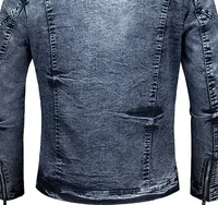 Veste en jean pour hommes/jeans d'hiver pour hommes 2023/veste personnalisée imprimée nouvelle mode à manches longues pour hommes tissu denim tissé