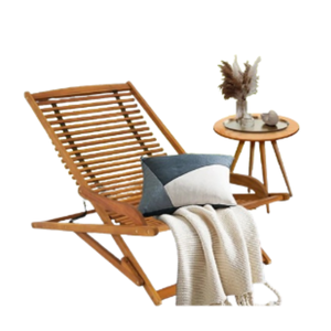 Sillas Plegables de Madera de Teca para Jardín, Ecológicas, Ligeras, Perfectas para Relajarse al Aire Libre, con Durabilidad Comprobada, Económicas - Product Image 5
