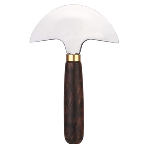 Couteau rond en cuir pour artisans et professionnels de l'artisanat Couteau rond de coupe en cuir robuste avec poignée en bois - Product Image 6