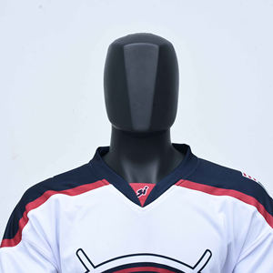 Camisetas de hockey sobre hielo unisex al por mayor impresión por sublimación de la mejor calidad con diseño de logotipo personalizado ropa deportiva para nombre del equipo-OEM - Product Image 2