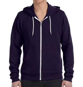 Sweat-shirts à capuche pour hommes, tendance, unis, fermeture éclair intégrale, prix de gros, design personnalisé, durables - Product Image 6