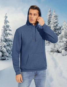 เสื้อมีฮู้ดปักโลโก้สำหรับผู้ชายเสื้อกันหนาวผ้าฝ้ายแบบสวมหัวมีฮู้ดผ้าฟลีซทันสมัยเครื่องแต่งกายแนวสตรีทแฟชั่นสำหรับฤดูหนาว - Product Image 3