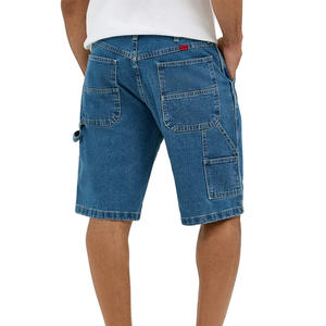 Pantalones cortos de mezclilla de verano OEM para hombre, ropa OEM impresa personalizada de tela transpirable con logotipo de marca y servicio de etiqueta privada - Product Image 3