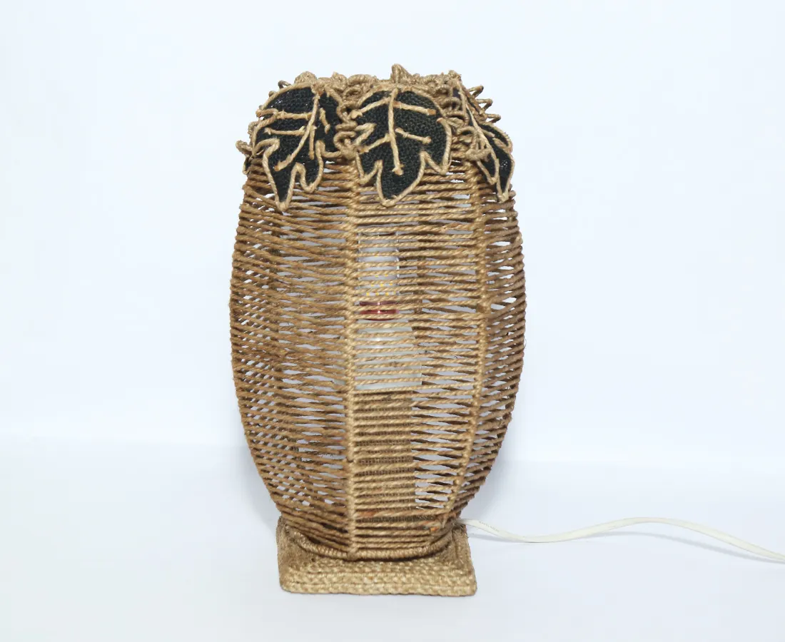 Designable Best Quality Leaf Jute Lamp Shade For Home Decoration, Made in Bangladesh