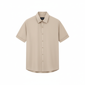 Camisa de Lino de Lujo para Hombre con Tela Elástica para Uso Diario y Casual, Suministro OEM - Product Image 1