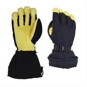 Haute meilleure qualité taux raisonnable hiver neige gants d'hiver chaud hommes coupe-vent imperméable pour gants de Ski meilleure qualité faible taux - Product Image 3