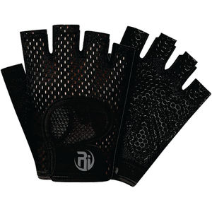 Guantes de Gimnasio Unisex de Alta Calidad, Medios Dedos, Transpirables, de Poliéster, para Levantamiento de Pesas y Entrenamiento Deportivo, con Cierre de Cordones - Product Image 6