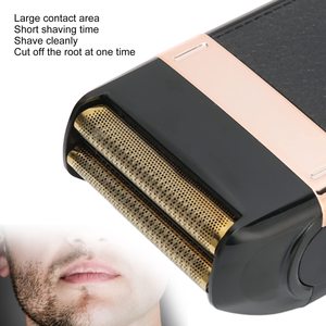Rasoir électrique rechargeable professionnel pour hommes, tête de coupe flottante indépendante, rasoir rotatif à lame unique pour le visage - Product Image 5