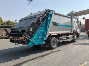 Camion à ordures compacteur FAW hydraulique automatique économique avec capacité de réservoir de 10 000 à 15 000 litres - Product Image 2