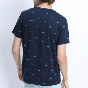 T-shirts pour hommes imprimés sur mesure de haute qualité, style décontracté, manches courtes, style streetwear, grandes tailles, col rond, en gros - Product Image 5