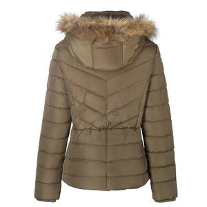 Veste à capuche en fausse fourrure 2025, veste d'hiver à capuche personnalisée pour femmes, veste chaude en peluche épaisse, manteau pour femmes - Product Image 2