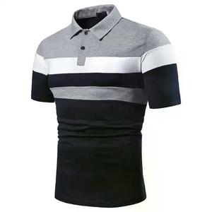 Venta caliente Unisex Golf para camiseta de polo Logotipo personalizado de alta calidad Patrón de leopardo Ropa de color sólido para hombres Mujeres Personalizable - Product Image 4