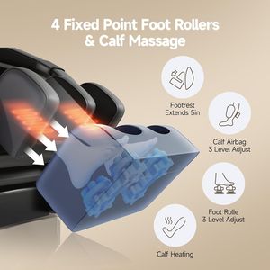 Fauteuils de massage Space Pod Intelligent 4D Bras mécanique Rail de guidage SL Voix IA Gravité zéro Haute qualité Réglable automatiquement - Product Image 6