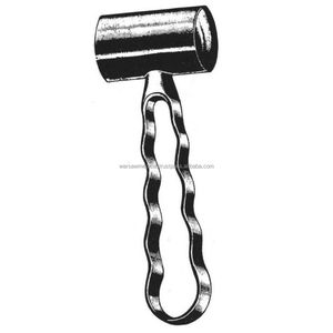 Best Quality WARSAW MEDICAL Heath Bone Surgery Mallet Hammer Stainless Steel Orthopedic Instruments | sutur kitmedic instrument - Product Image 6
