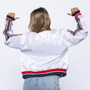 Chaqueta Universitaria para Mujer, Nueva Moda, Logotipo Personalizado, Transpirable, con Diseño Único y Alta Calidad - Product Image 3