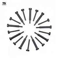 Kit de quincaillerie moderne et durable pour garde-corps de terrasse et d'escalier invisible, câble en acier inoxydable T316 de 1/8 po, revêtement poudré, poignée dissimulée améliorée