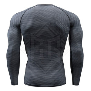 Camiseta Deportiva de Manga Larga, Ecológica, de Spandex/Poliéster, de Secado Rápido, para Deportes Acuáticos y Artes Marciales, con Logotipo Personalizado, Transpirable - Product Image 2