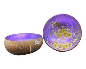 Tazón de laca de coco de la mejor calidad, estilo único, colorido, reutilizable, producto caliente, precio razonable, nueva marca - Product Image 5