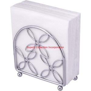 Porte-serviettes en fil métallique or Rose de qualité supérieure support de distributeur de mouchoirs de table moderne pour décor de Restaurant de Table à manger de cuisine - Product Image 4