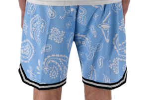 Shorts de sport pour hommes de haute qualité, design de logo personnalisé, polyester/spandex, maille noire, décontracté, uni, séchage rapide, style streetwear, vente en gros - Product Image 5