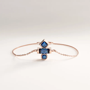 Pulsera <span class=keywords><strong>de</strong></span> Cadena Geométrica <span class=keywords><strong>de</strong></span> <span class=keywords><strong>Acero</strong></span> Inoxidable Chapada en Oro con Circonitas para Mujer, Joyería <span class=keywords><strong>de</strong></span> Moda <span class=keywords><strong>HOYA</strong></span> para Aniversarios - Product Image 3
