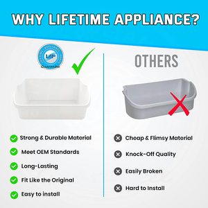 New Plastic Door Bin <b>Shelf</b> for Frigidaire for Kenmore Electrolux Refrigerators-Household Application - Product Image 3