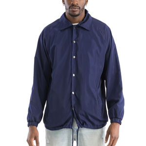 เสื้อโค้ทแขนยาวสำหรับผู้ชายกันลมกันลมเสื้อโค้ทแฟชั่นสไตล์ใหม่ล่าสุดออกแบบโลโก้ได้ตามต้องการ - Product Image 1