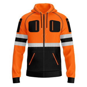 Sweat-shirt de sécurité haute visibilité pour la construction, vente chaude, sweat-shirt de sécurité réfléchissant haute visibilité - Product Image 1