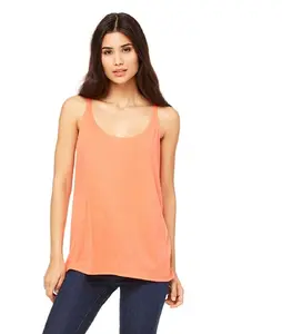 Camisola sin mangas informal básica para mujer, chaleco deportivo de punto ajustado, talla XS, transpirable, fabricante profesional hecho en fábrica - Product Image 1