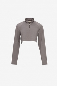 Hoodies Pour Femmes Offre Spéciale Top Qualité Sweat Dames hoodies à Manches longues Fermeture Éclair-up plein Tricoté Hoodies Pour Femmes - Product Image 5