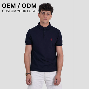 T-shirt décontracté en coton de qualité supérieure pour hommes Production OEM Tissu tricoté brodé Texture douce et respirante Fourniture en gros - Product Image 6