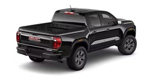 รถปิกอัพอัตโนมัติ GMC Canyon ดีเซลเบาะหนังด้านซ้ายกล้องหลังผลิตในญี่ปุ่น