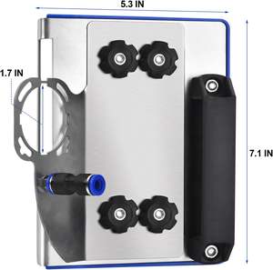 เครื่องตัดมุมกระเบื้อง 45 องศา ขนาด 100 มม. สำหรับเครื่องเจียรแบบแห้ง อุปกรณ์ตัดขอบกระเบื้องมืออาชีพ จากโรงงาน - Product Image 6