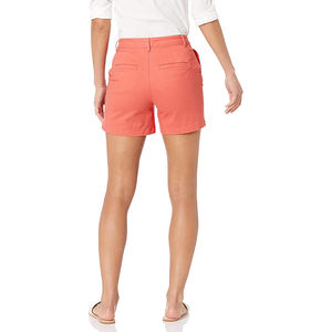 Shorts en jean délavé écologique taille haute pour femme, décontractés, avec taille élastique, qualité sur mesure, respirants - Product Image 6
