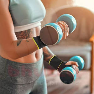 ถุงมือชกมวยต่อสู้เพื่อยกน้ำหนักออกกำลังกายสายรัดข้อมือออกแบบโลโก้ได้ตามต้องการ - Product Image 3