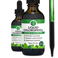 Vente en gros d'extrait de plantes naturelles, chlorophylle en gouttes de qualité alimentaire GMP, 50 mg, complément pour la peau, hydratation, chlorophylle liquide, saveur menthe