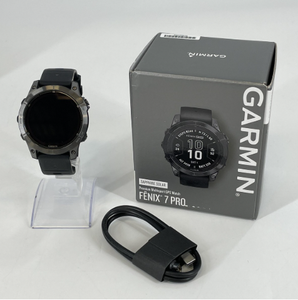 Nouvelle montre connectée multisports GPS Garmin Fenix 7X Pro Sapphire Solar avec double caméra et calendrier - Product Image 1