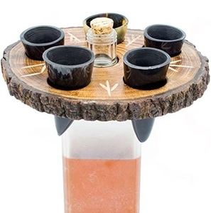 Verres rustiques Viking véritable corne avec support Style animal pour religieux traditionnel nordique boire décoratif - Product Image 3