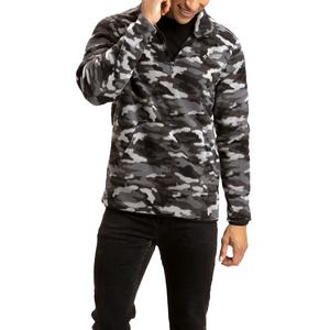 Jersey personalizado a granel Unisex con media cremallera sublimada para gran oferta de sudaderas con capucha y sudaderas térmicas de algodón para hombre - Product Image 2