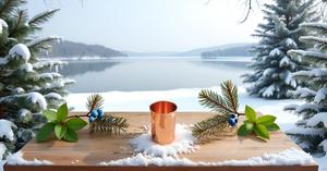 แก้วค็อกเทลโลหะผสมโมจิโต้ผสมเครื่องดื่มไวน์ทองแดงดีไซน์เนอร์ - Product Image 3