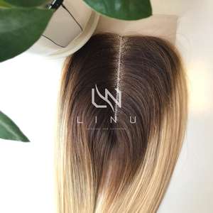 Extensions de cheveux vietnamiens HD Lace Frontal lisses avec fermeture en lot de cheveux humains couleur 1B dentelle transparente brute vente en gros - Product Image 2