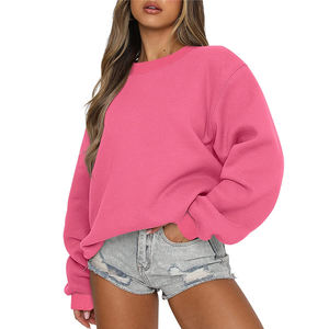 Sudadera de invierno de lana cómoda y cómoda para mujer, sudadera informal cálida para uso diario, OEM personalizado con estilo a la moda - Product Image 1