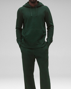 Nouveau confortable essentiel poche avant élastique manchette pull à capuche à capuche pour hommes classique hiver Streetwear veste respirante - Product Image 1