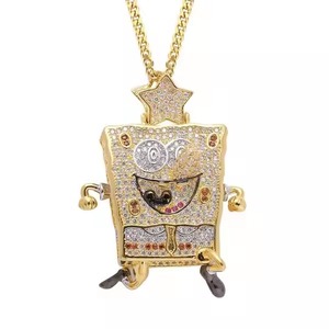 925 argent Hip Hop pendentif glacé rue mode Design diamant Moissanite personnalisé chrétien croix plaqué alliage breloques - Product Image 4