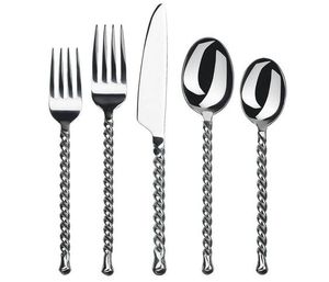 Offre Spéciale de luxe en acier inoxydable banquet de mariage argent plaqué couverts argenterie abordable couverts cuillère et fourchette ensemble - Product Image 3